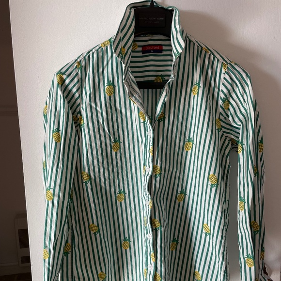Women’s Dioufond Oxford Pineapple Shirt, - Picture 1 of 4